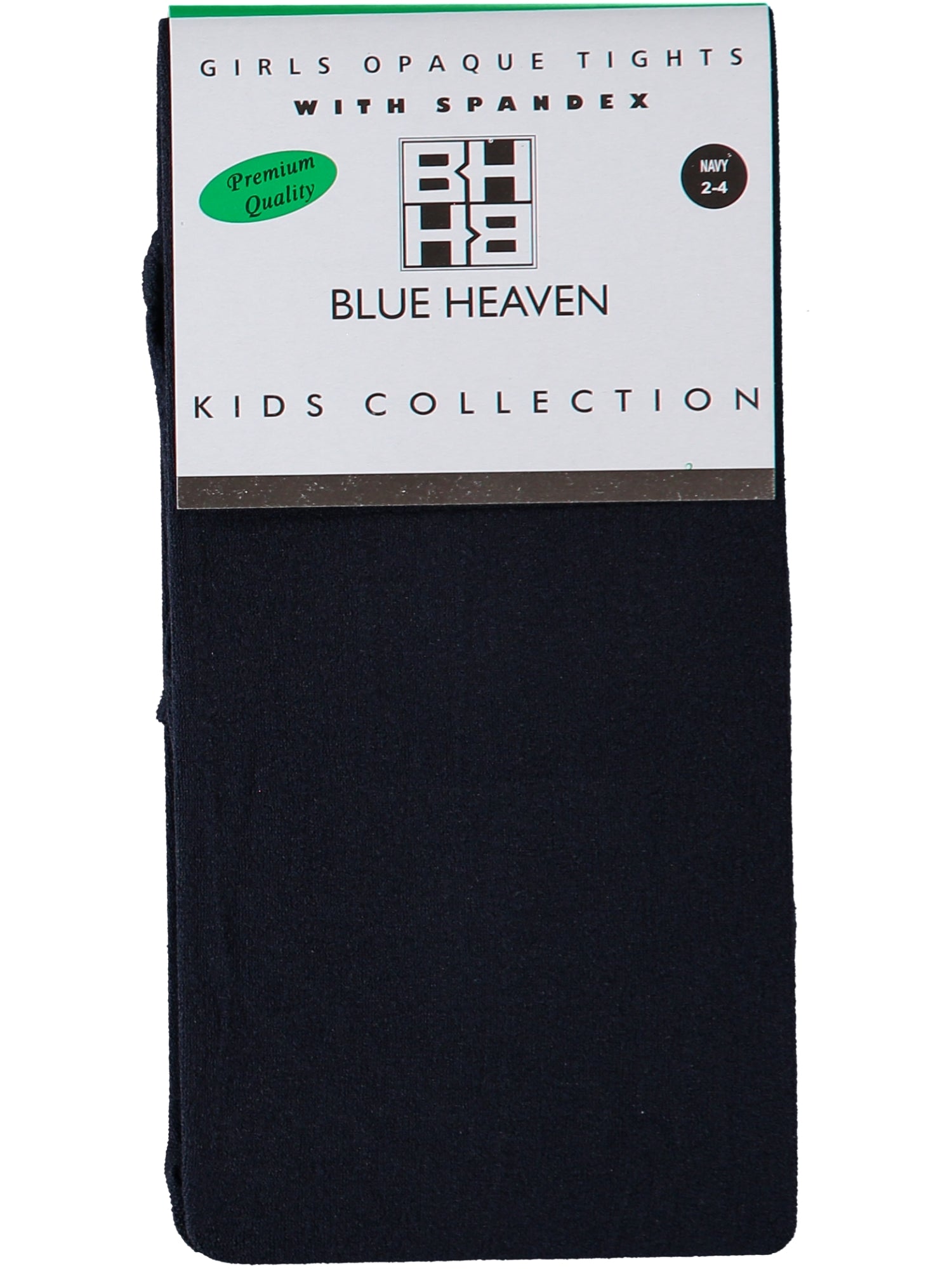 Blue Heaven Girls Solid Opaque Nylon-Spandex Tights - 3 Pack