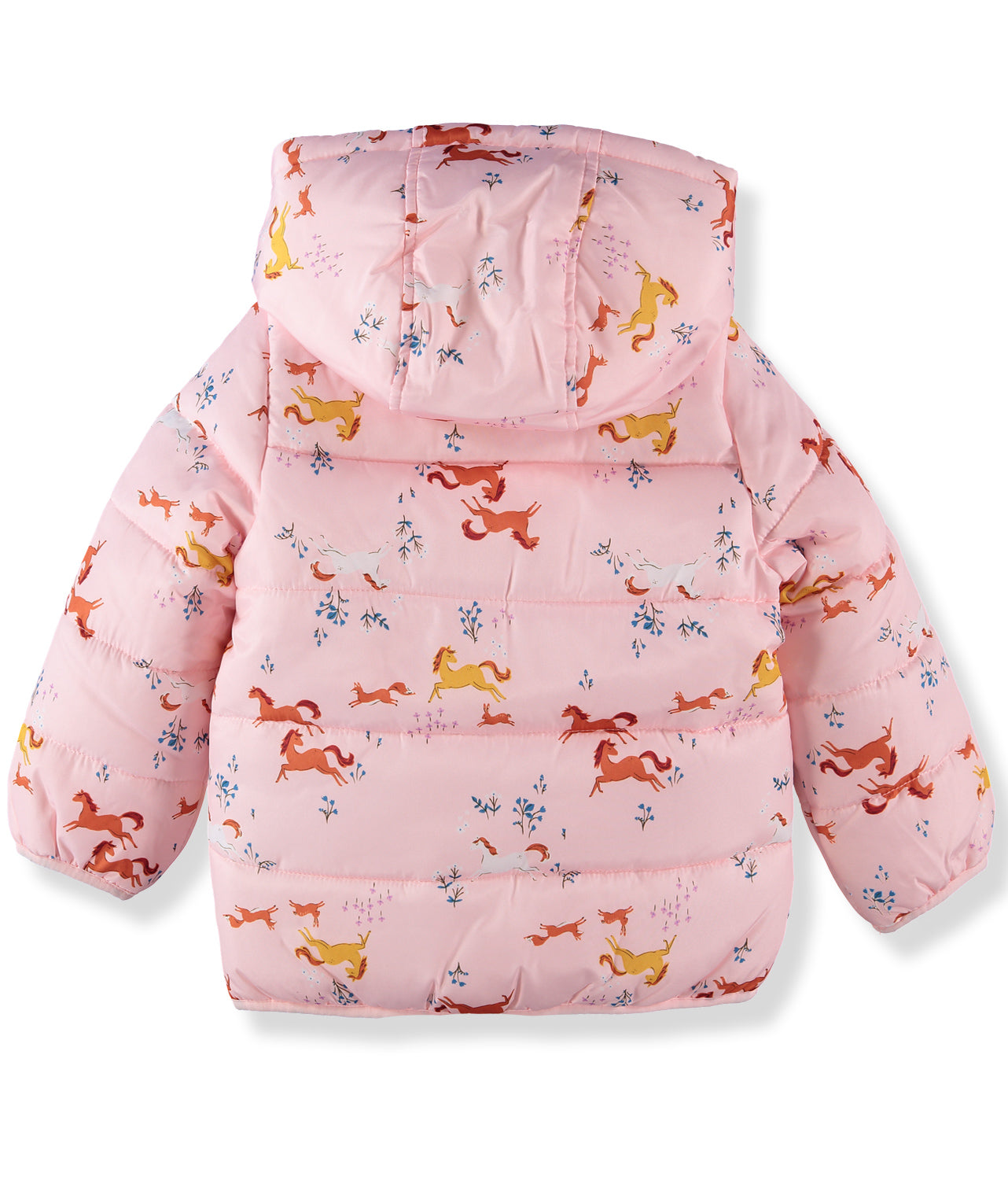 Carters Girls 4-6X Floral Puffer Jacket