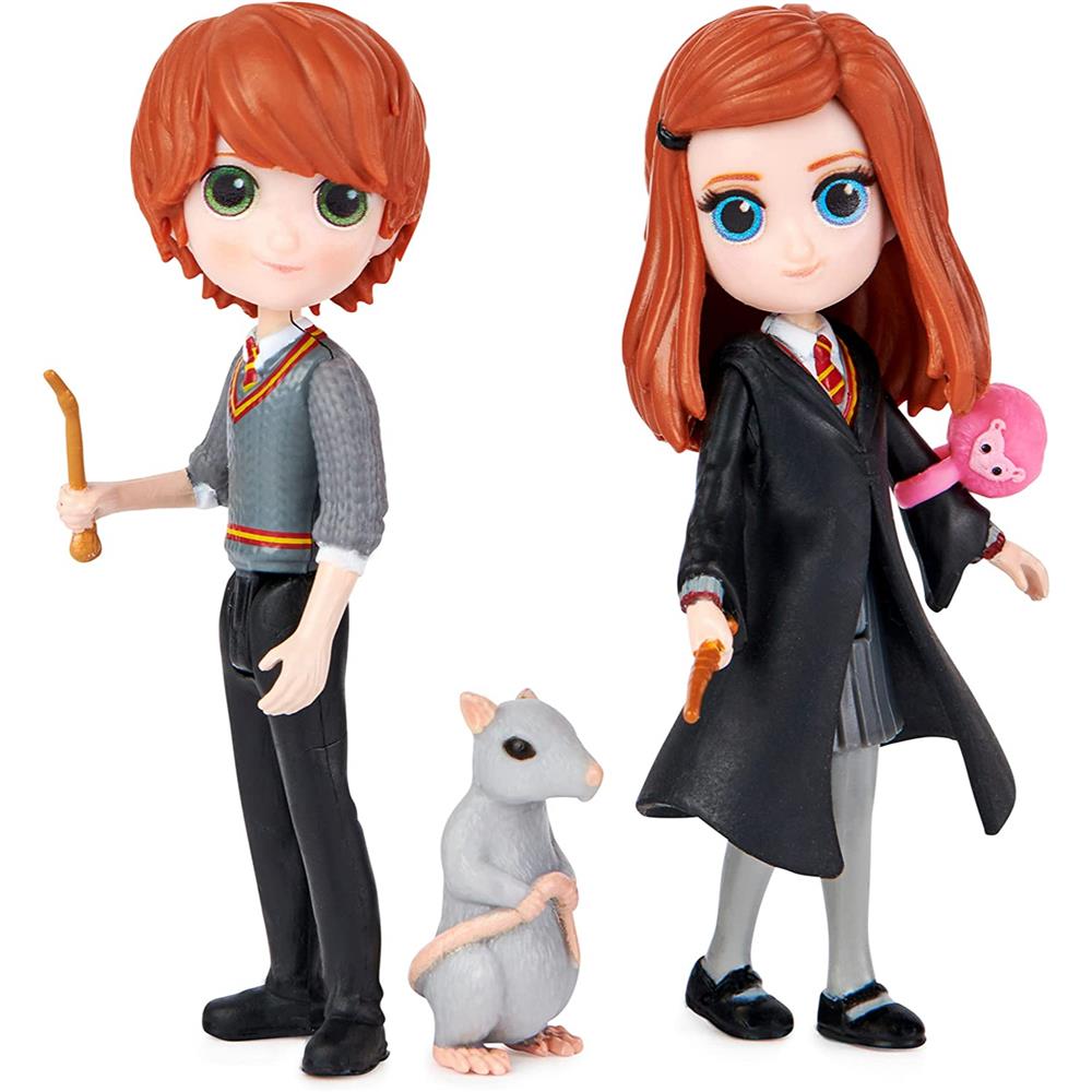 Spin Master Wizarding World, Magical Minis Harry Potter Friendship Set with Creature, Kids Toys for