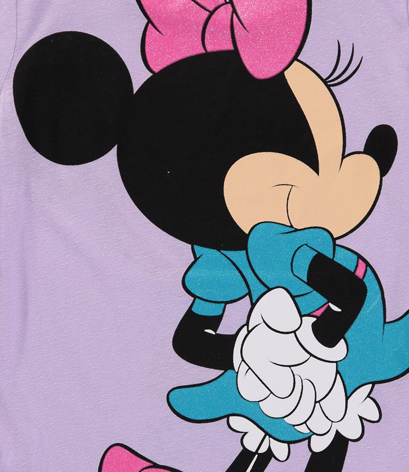 Disney Girls 4-14 Minnie Mouse Short Sleeve Screen Print T-Shirt