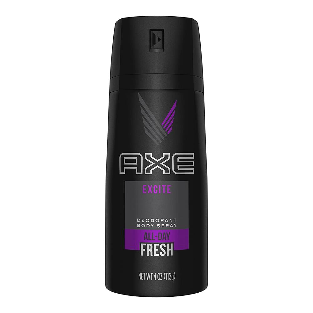 Axe Body Spray for Men, Excite, 4 oz