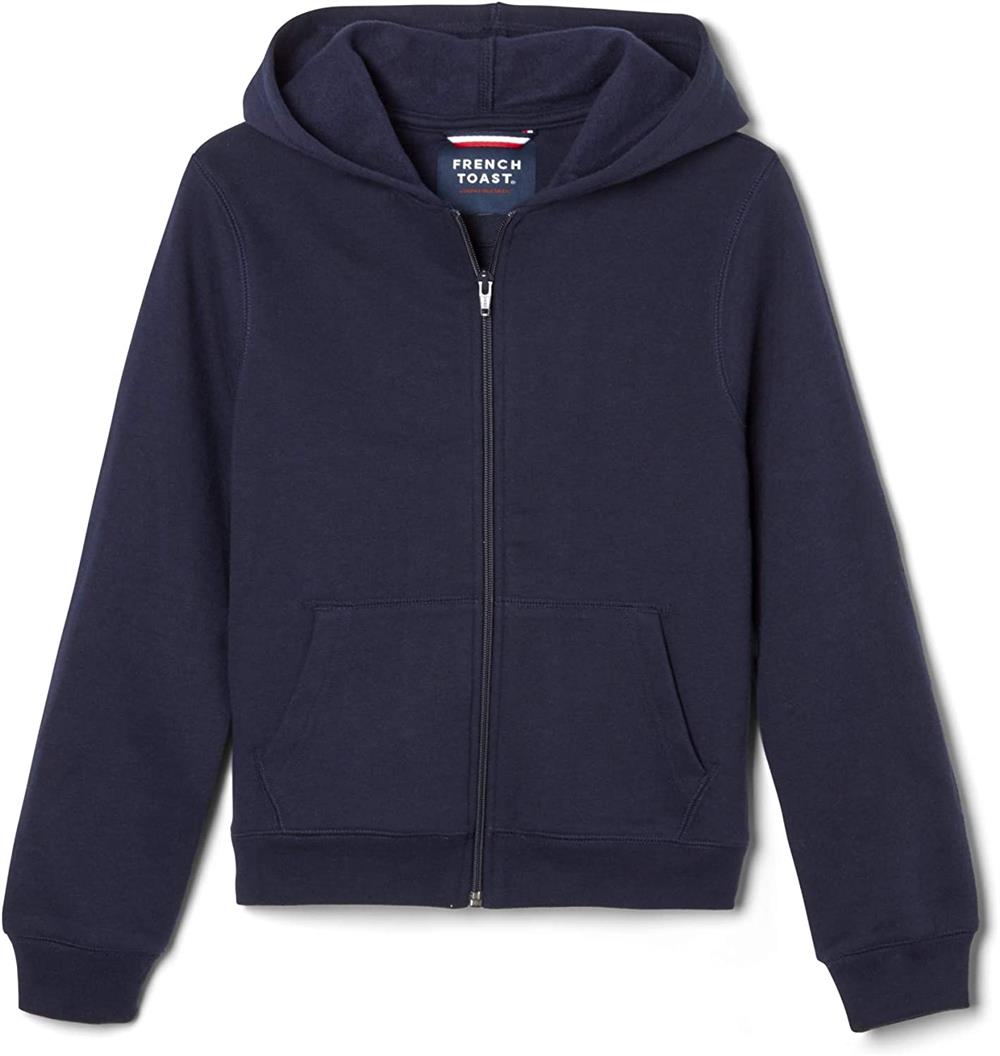 French Toast Little Boys Fleece Zip Hooded Sweatshirt