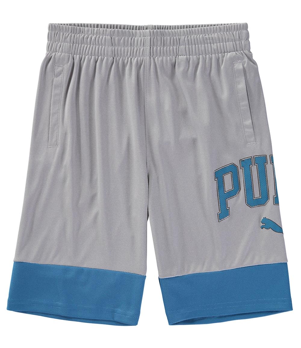 PUMA Boys 4-7 Athletic Mesh Short