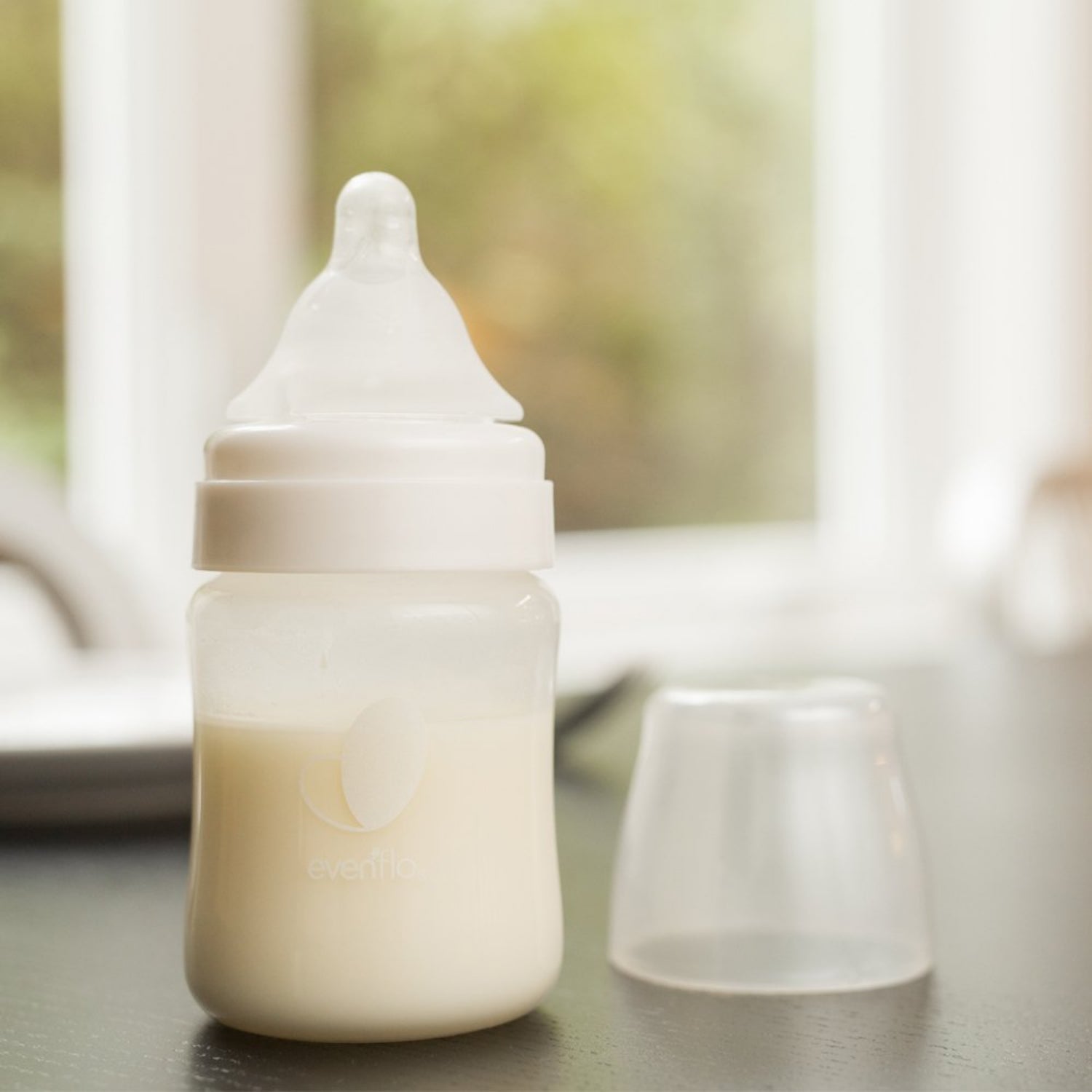 Evenflo Feeding Balance + Wide Neck BPA-Free Silicone Medium Flow Baby Bottle Nipple - 3 Months+, 2c