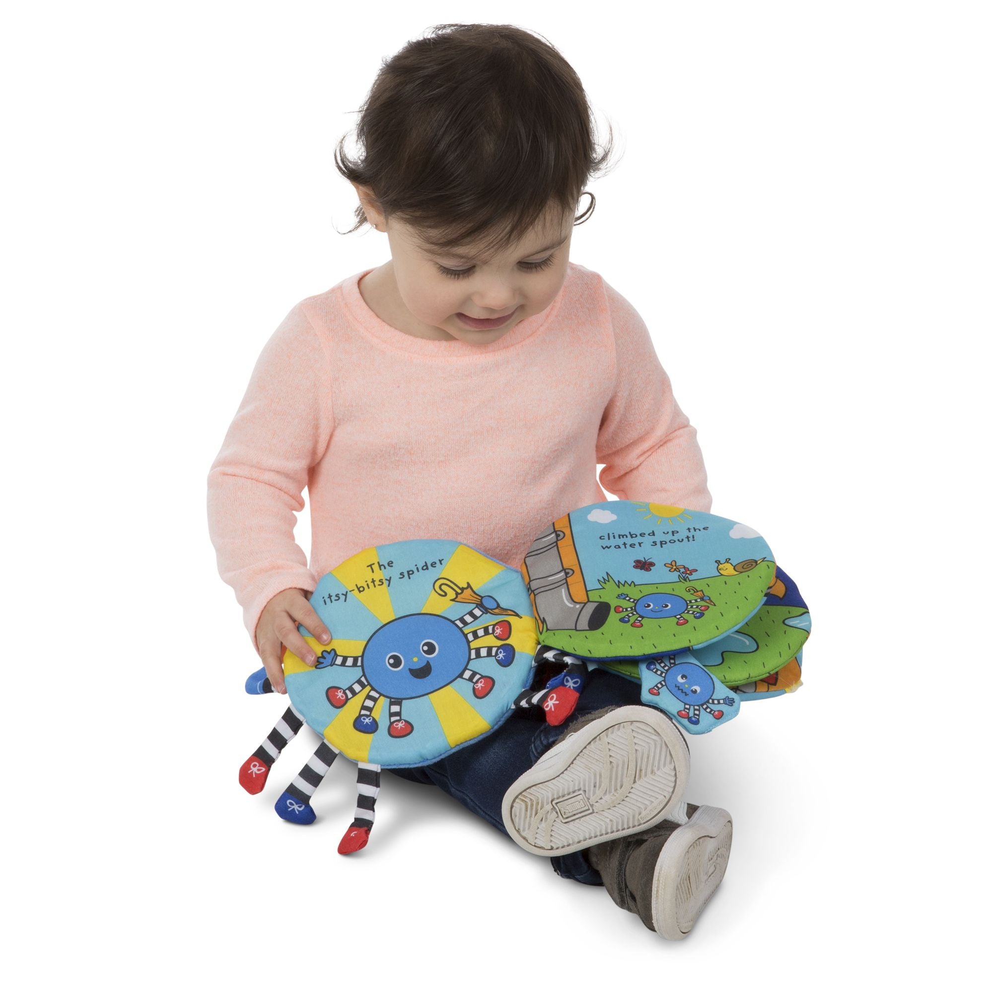 Melissa and Doug Soft Activity Book - Itsy-Bitsy Spide