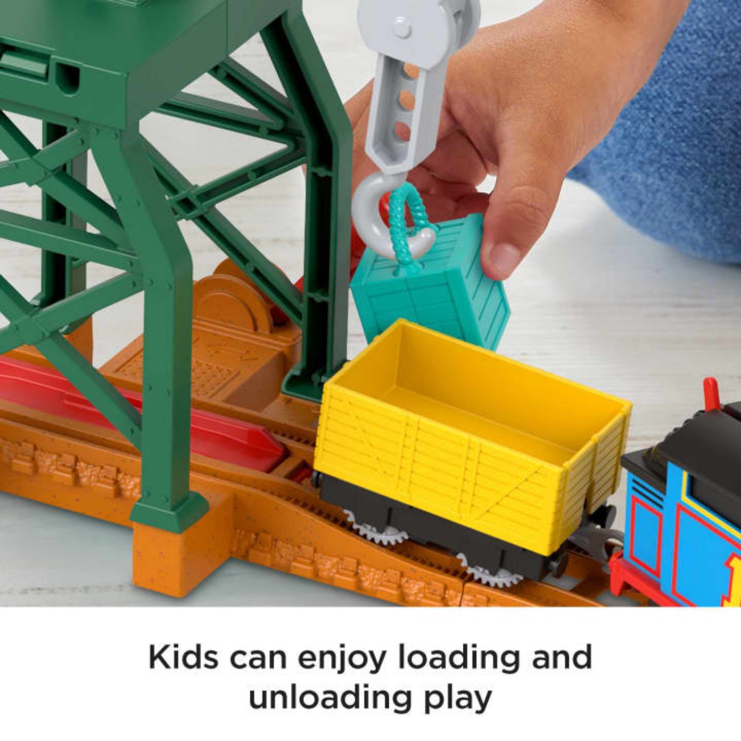 Fisher Price Thomas & Friends Motorized Cranky the Crane Cargo Drop Playset