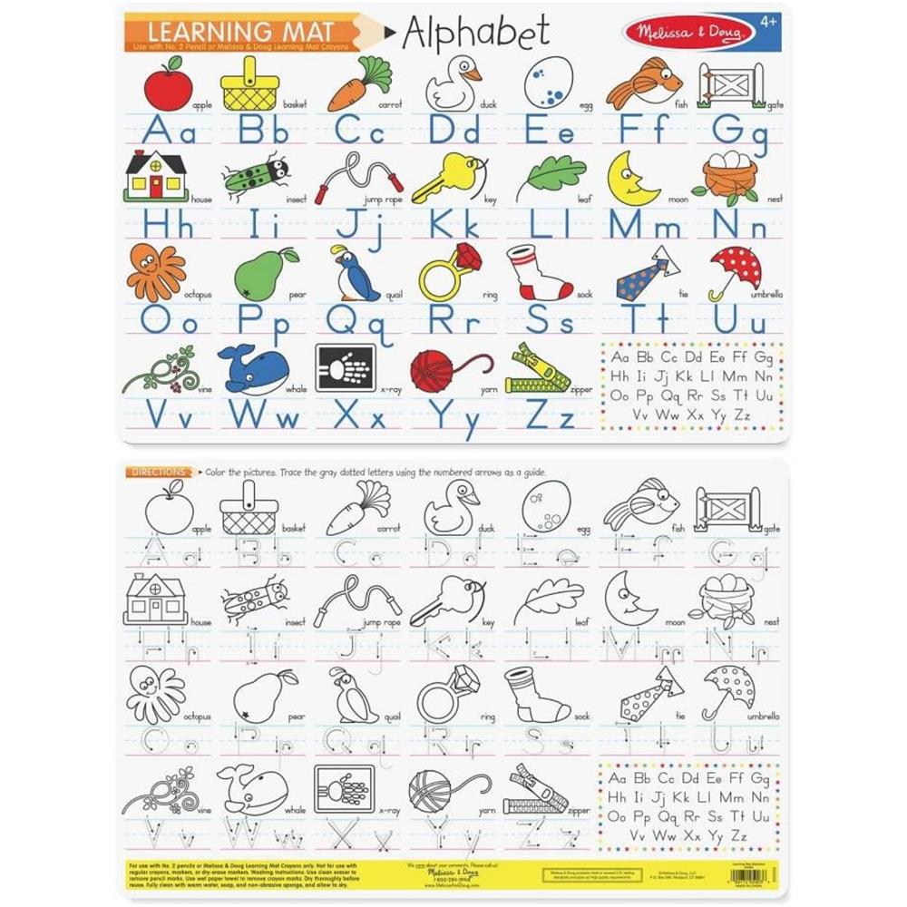 Melissa and Doug Alphabet Write-A-Mat