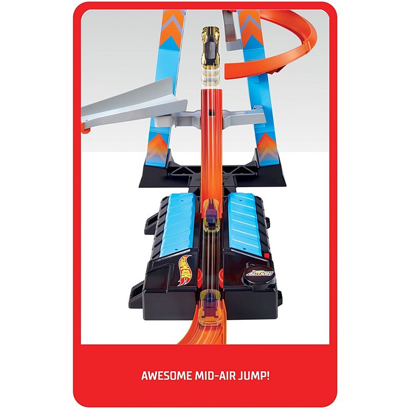 Mattel Hot Wheels Sky Crash Tower Trackset