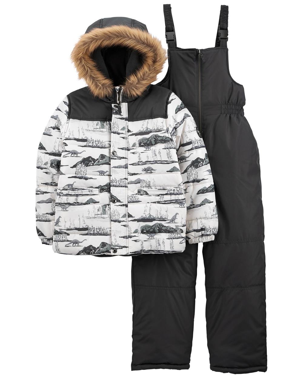 Osh Kosh Boys 2T-4T 2-Piece Parka & Snowsuit Set