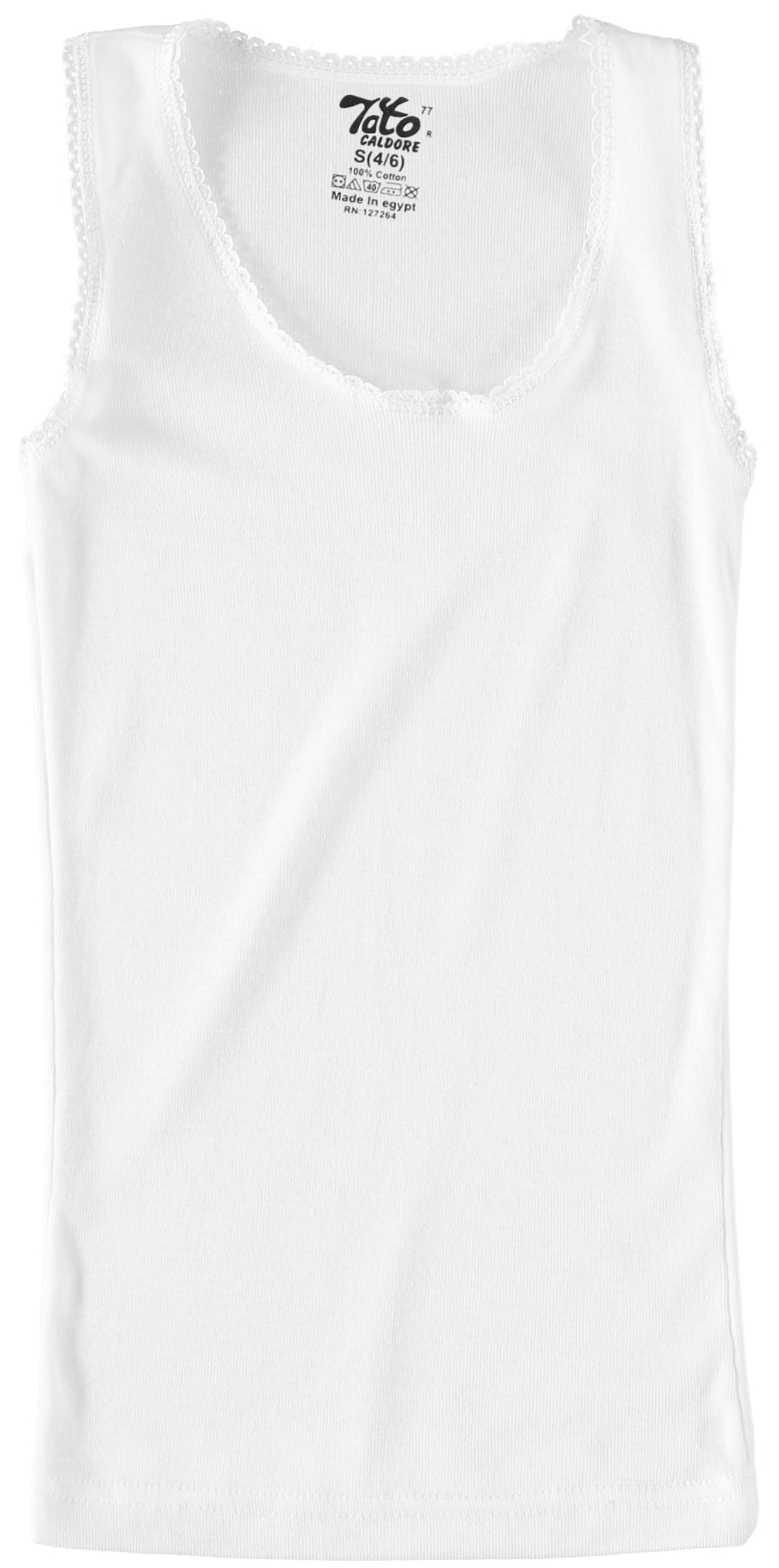 Tato Girls 2T-16 3 Pack Tank Undershirts