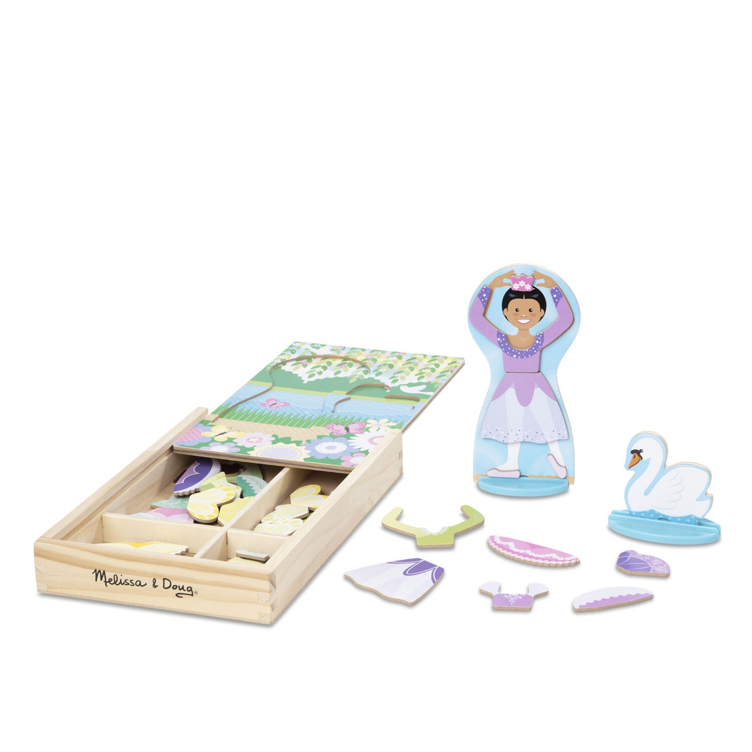 Melissa and Doug Ballerina/Fairy Magnetic Dress-Up Play Set