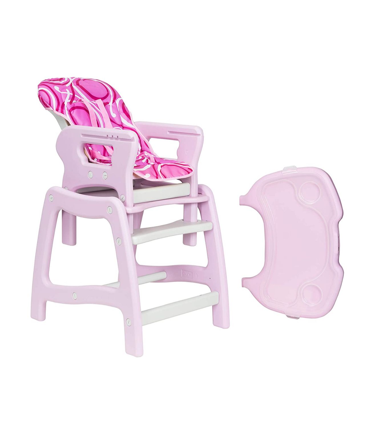 Badger Basket Baby High Chair with Toddler Playtable and Chair Conversion