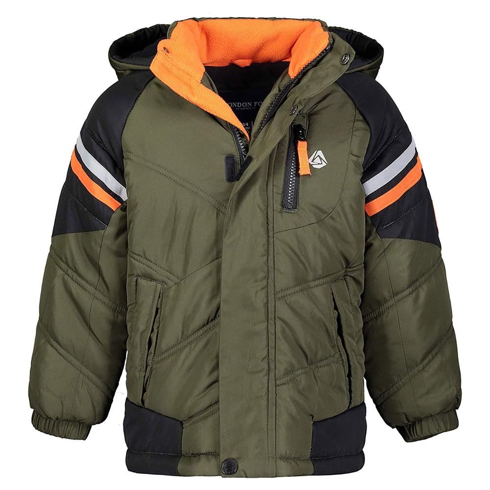 London Fog Boys Raglan Active Puffer Jacket