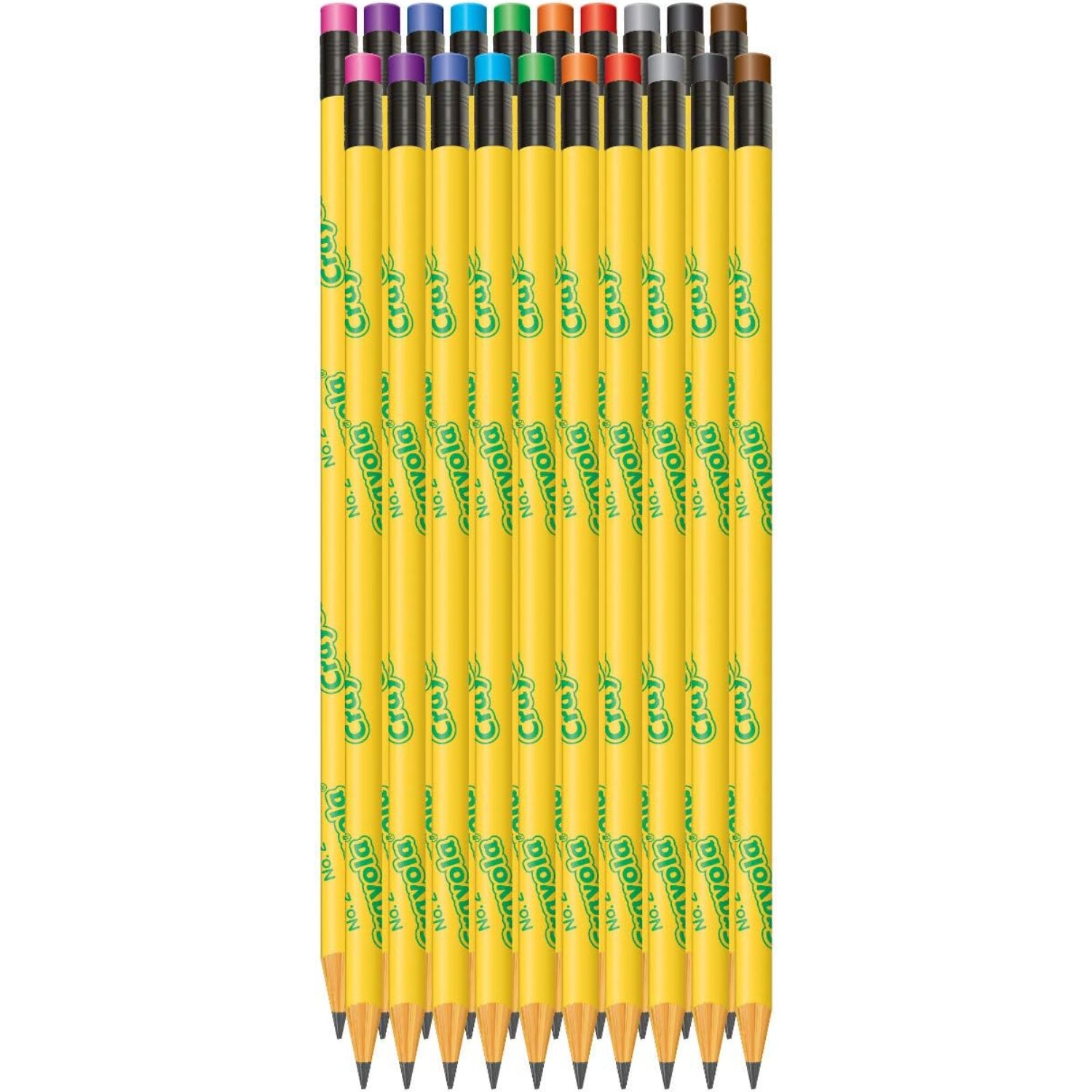 Crayola No. 2 Pencils - 20 count