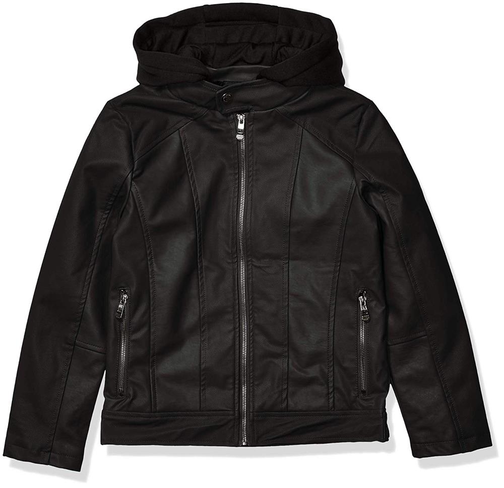 Urban Republic Boys 4-7 Mixed Media Hooded Jacket