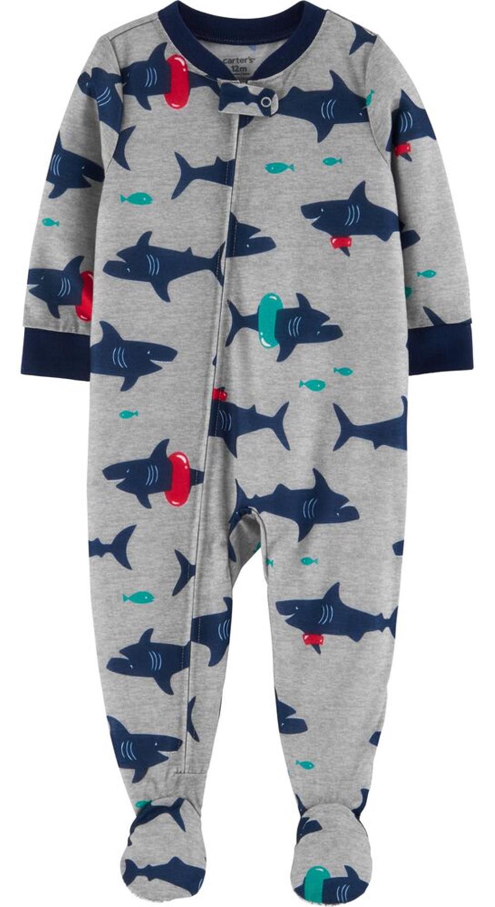 Carters Boys 12-24 Months Shark Footie Sleeper