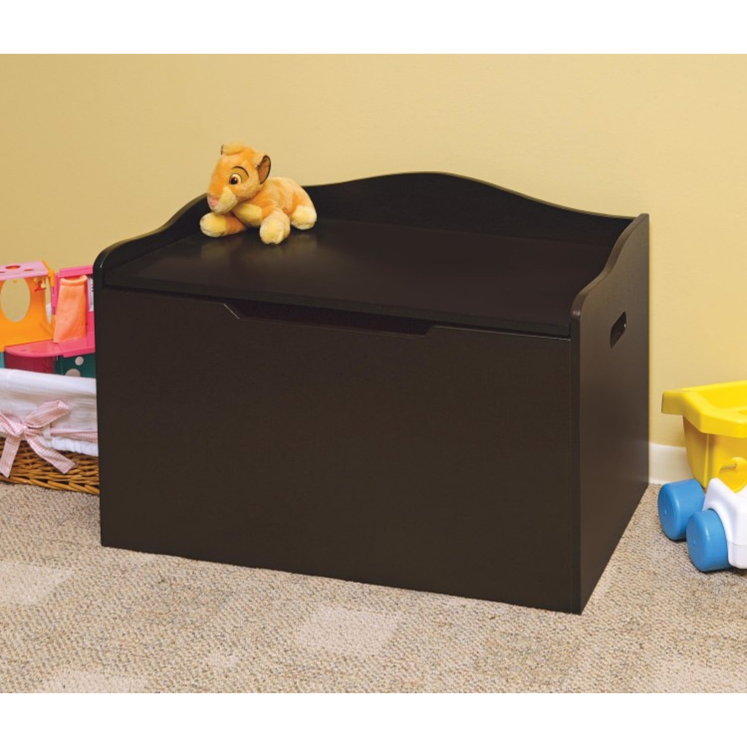 Badger Basket Bench Top Toy Box – Espresso