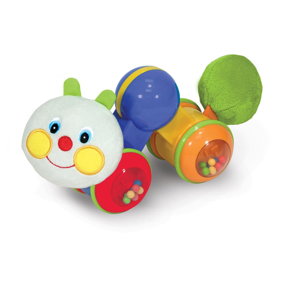 Melissa and Doug Press & Go Inchworm Baby and Toddler Toy