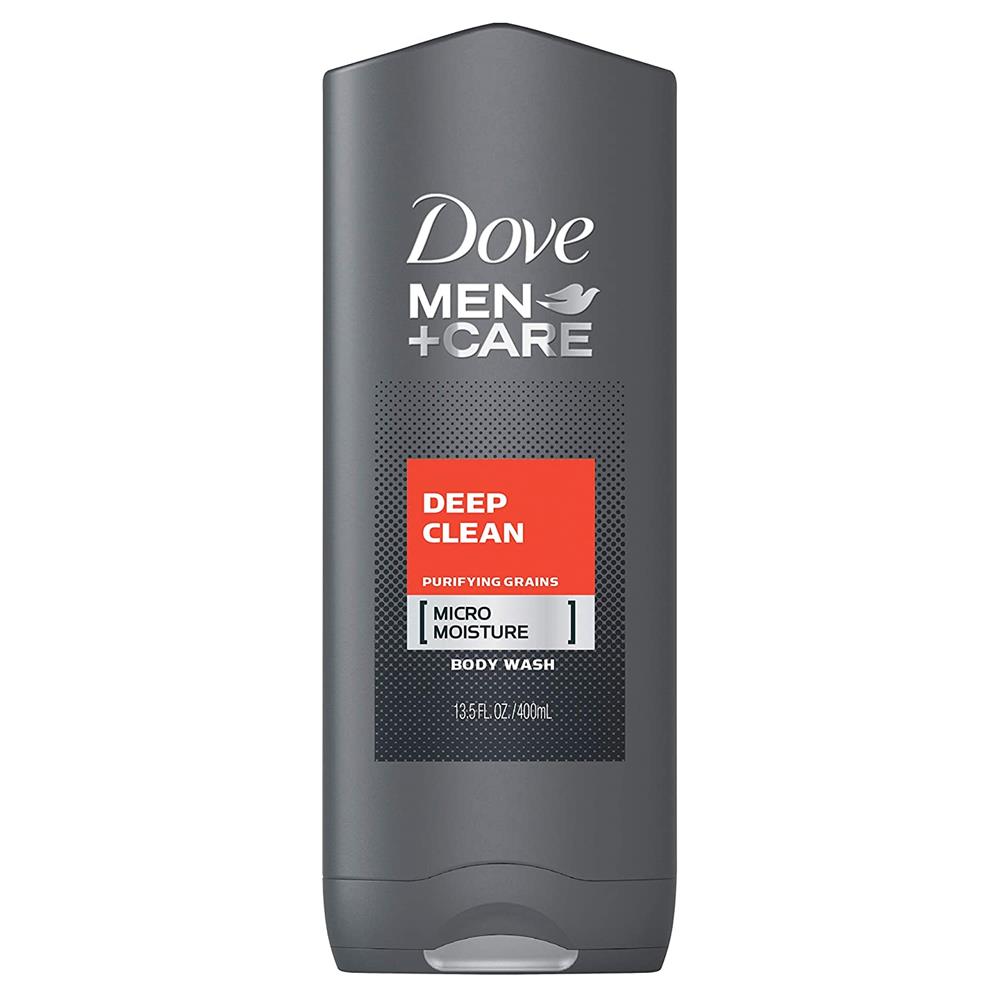 Dove Men+Care Body & Face Wash, Deep Clean 13.5 Fl Oz