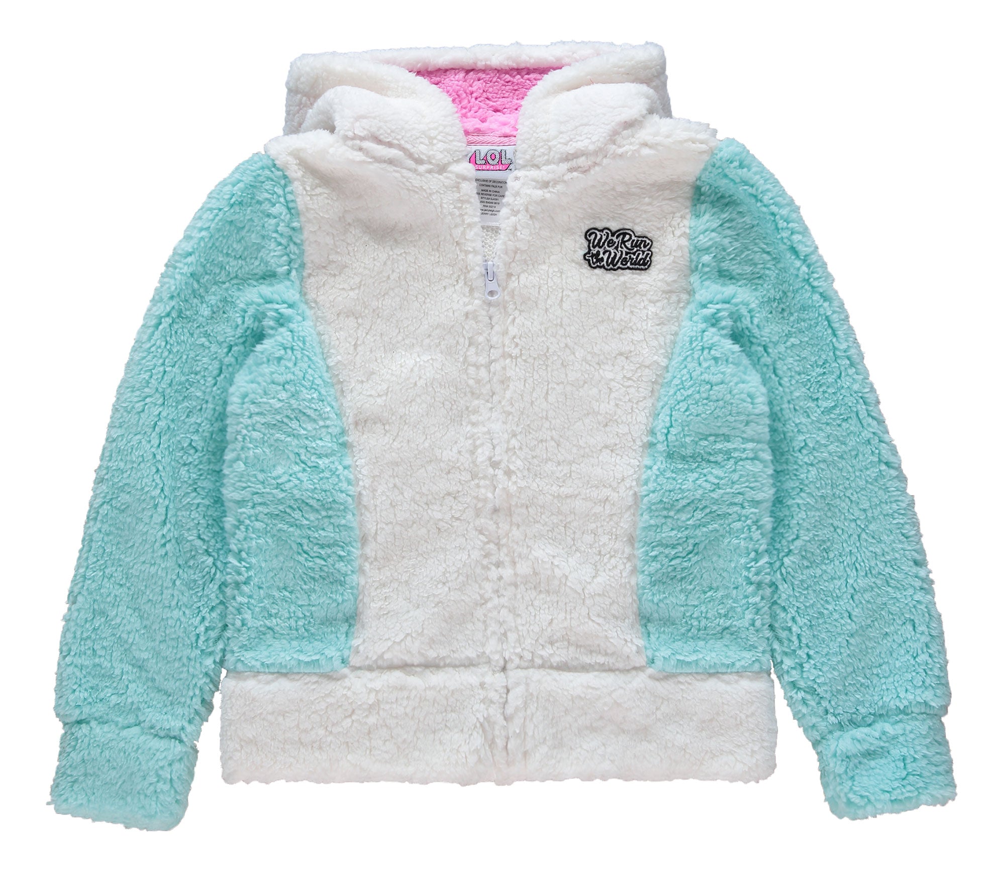 L.O.L. Surprise! Girls 6-16 Unicorn Fuzzy Hoodie