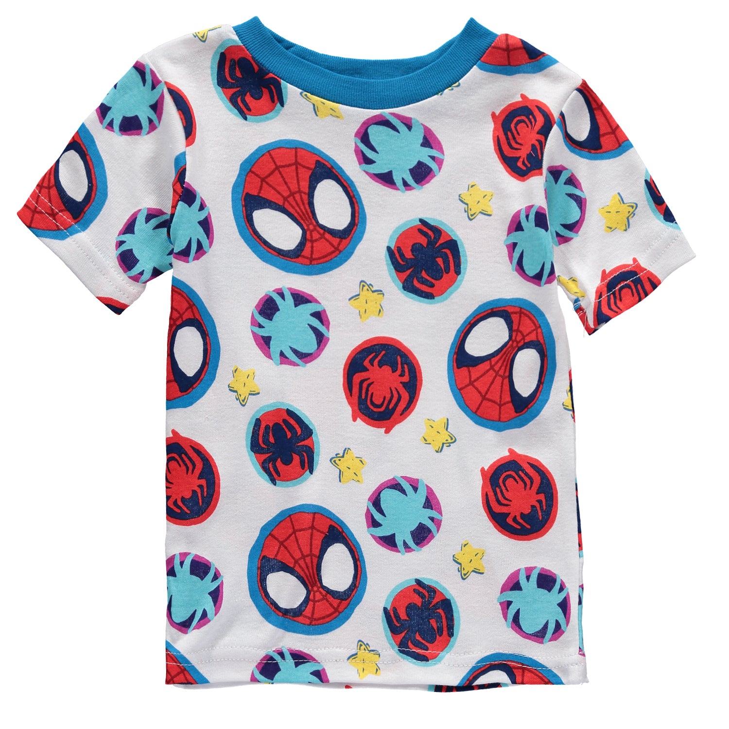 Marvel Boys 2T-4T Spidey and His Amazon Friends 4-Piece Cotton Pajama Set