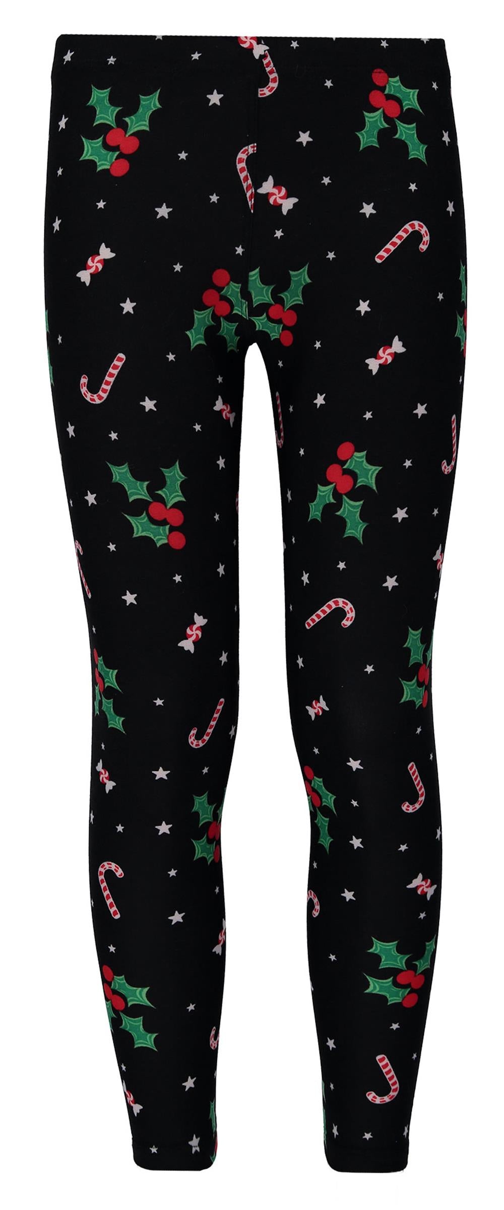 Derek Heart Girls 7-14 Candy Christmas Legging