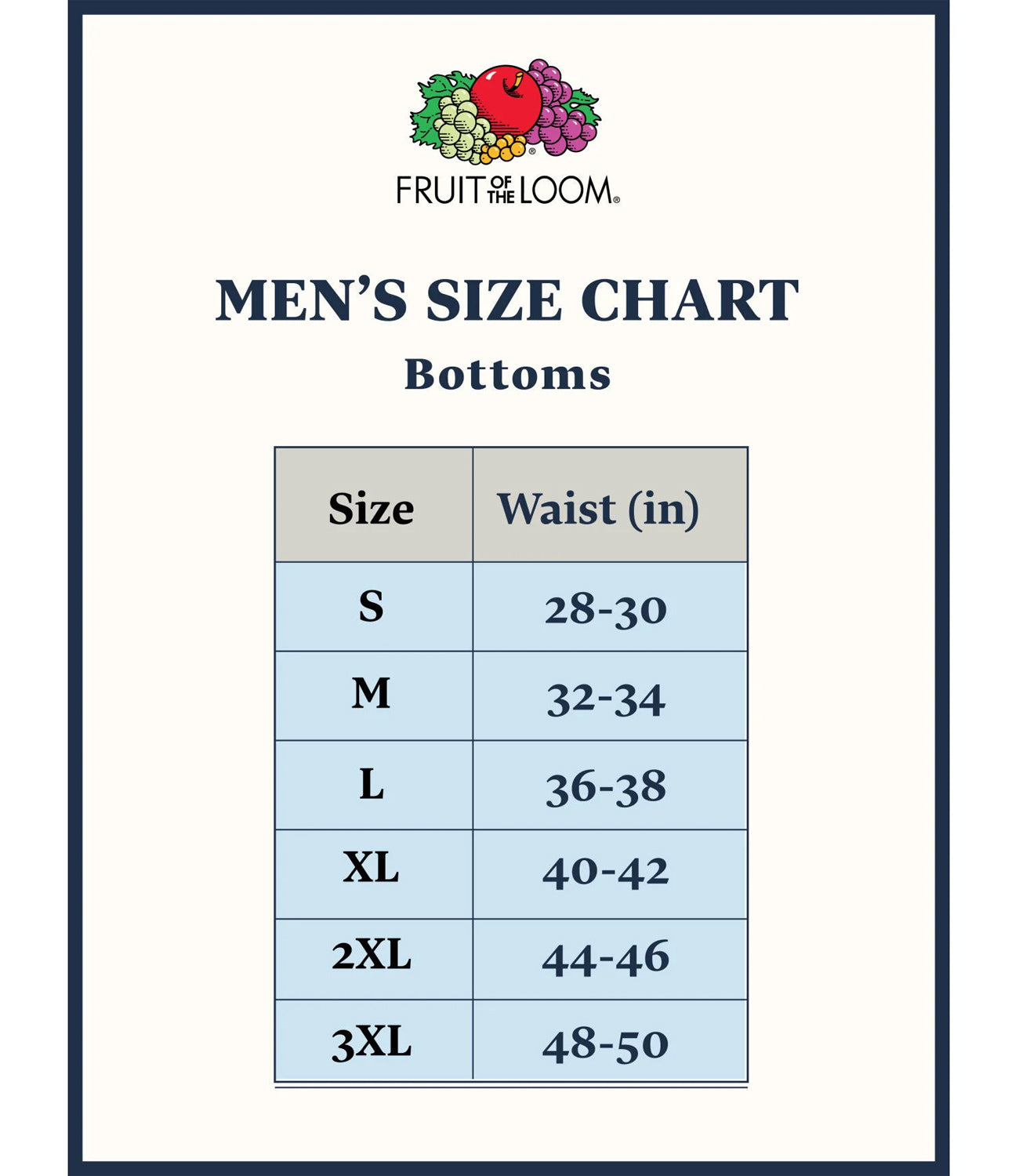 Fruit of the Loom Mens Big Man 3 Pack Knit Underwear