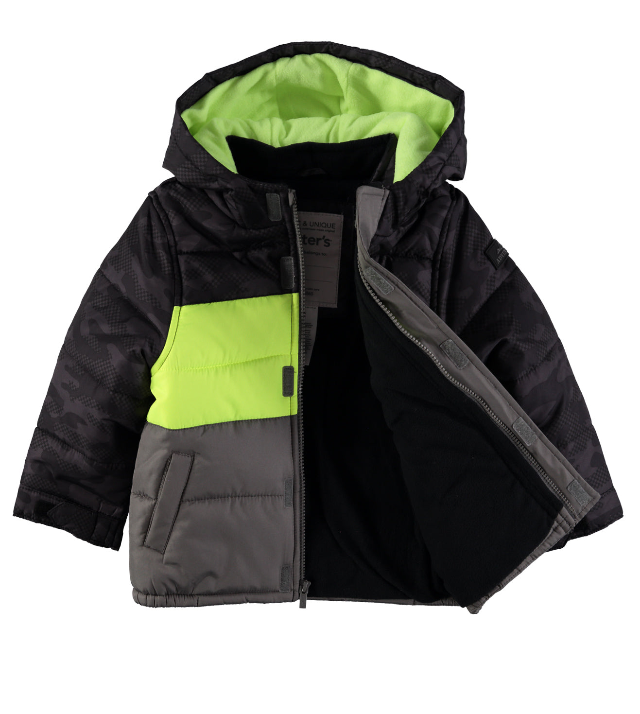 Carters Boys 4-7 Colorblock Snowsuit