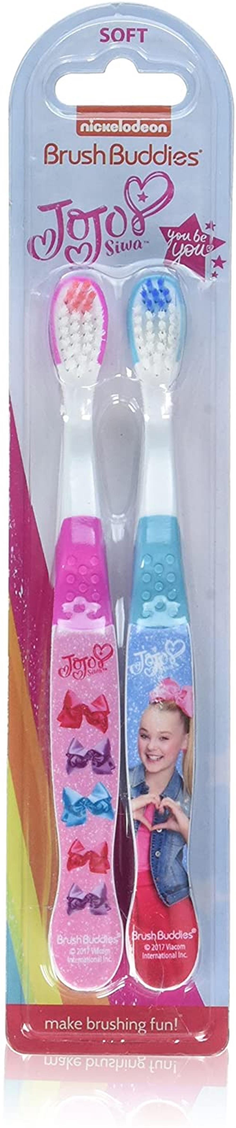 Jojo Siwa Brush Buddies 2 Pack Toothbrush