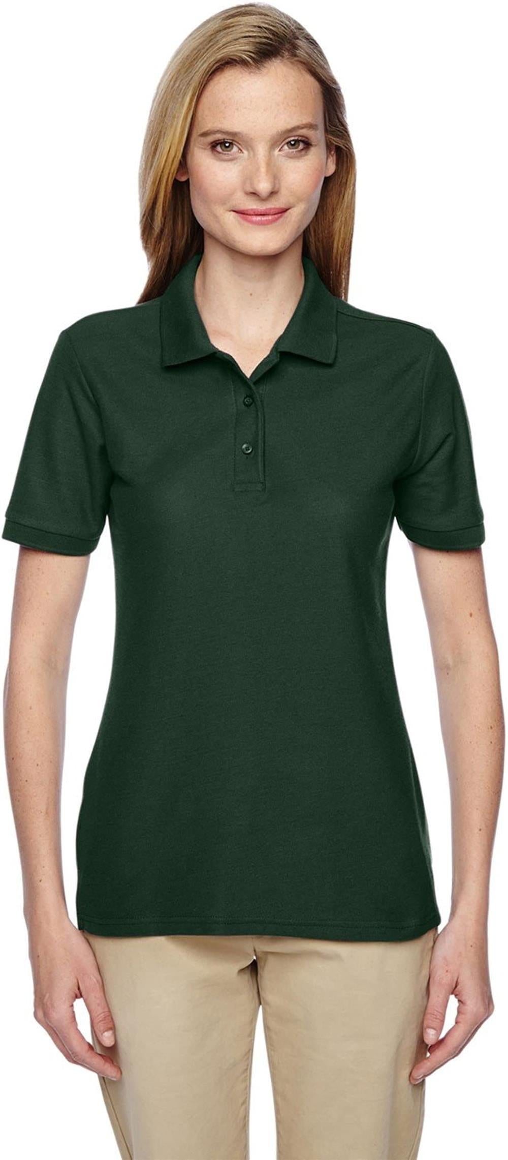 Jerzees Womens Short Sleeve Easy Care Polo Shirt