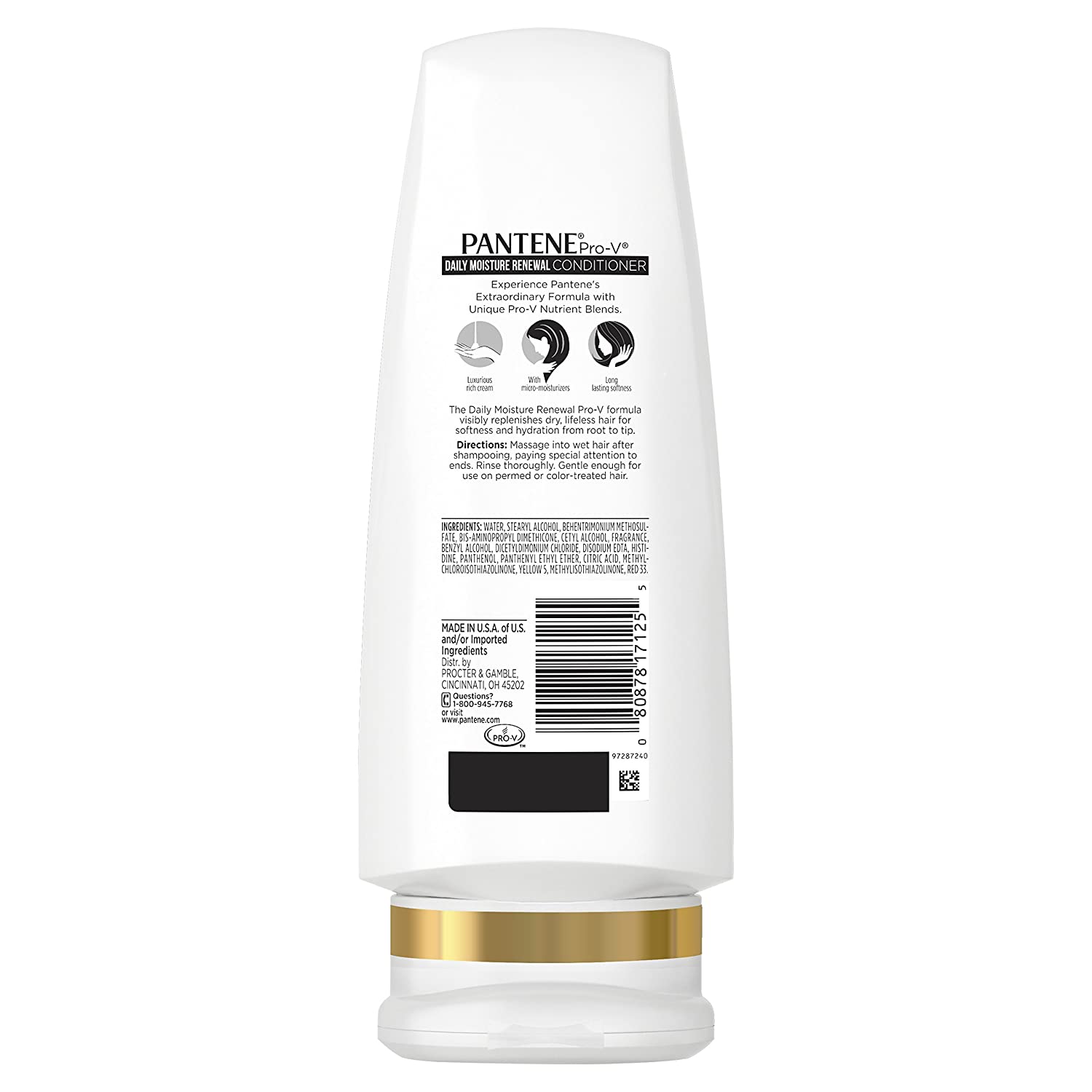 Pantene Pro-V Daily Moisture Renewal Conditioner, 12 fl oz