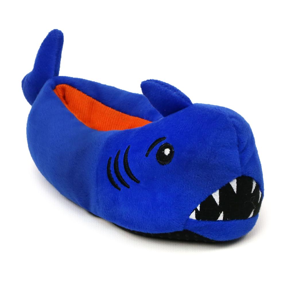 Zac & Evan Boys 2T-4T Animal Plush Slipper