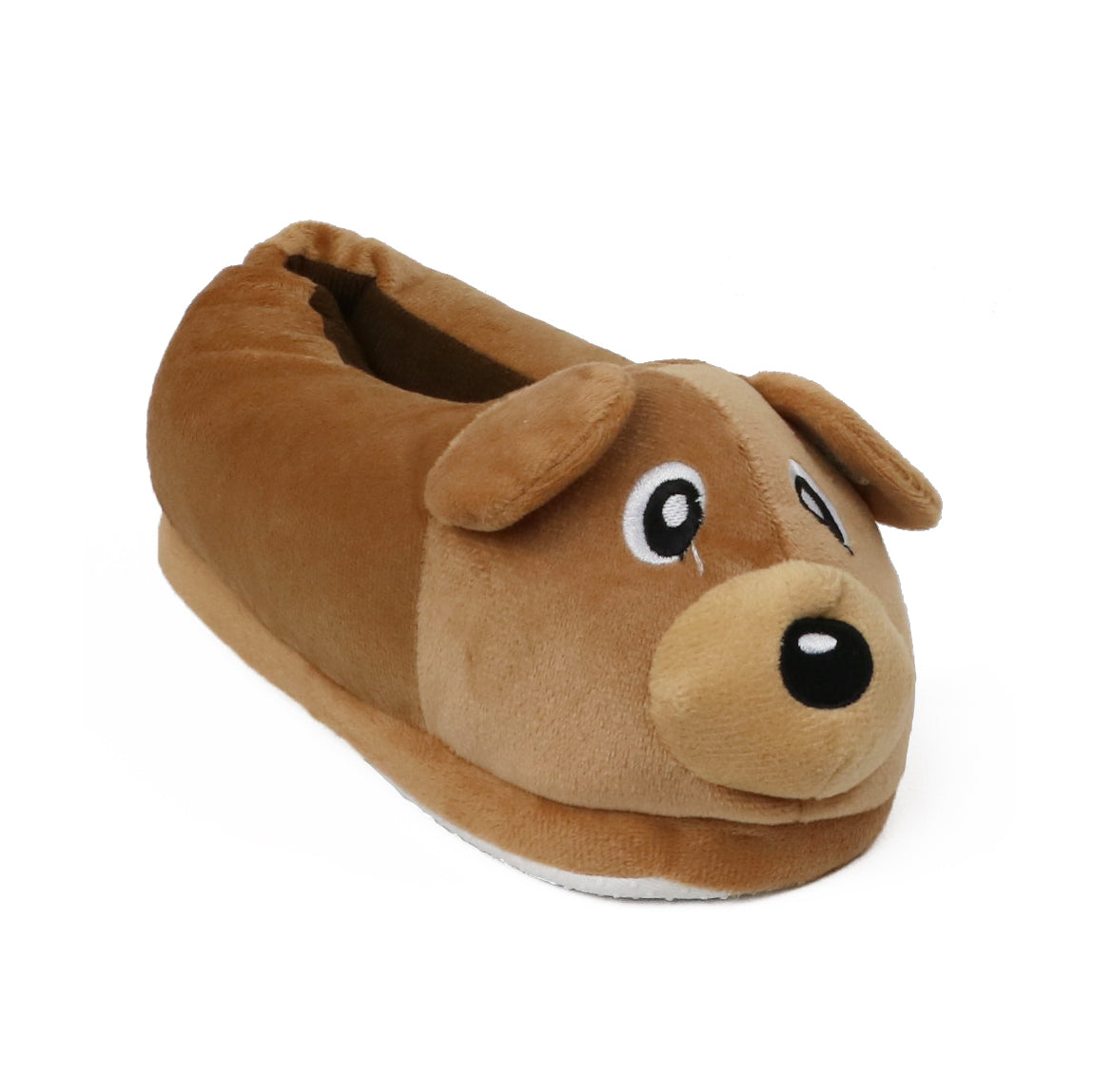 Zac & Evan Boys 4-7 Plush Animal Slipper