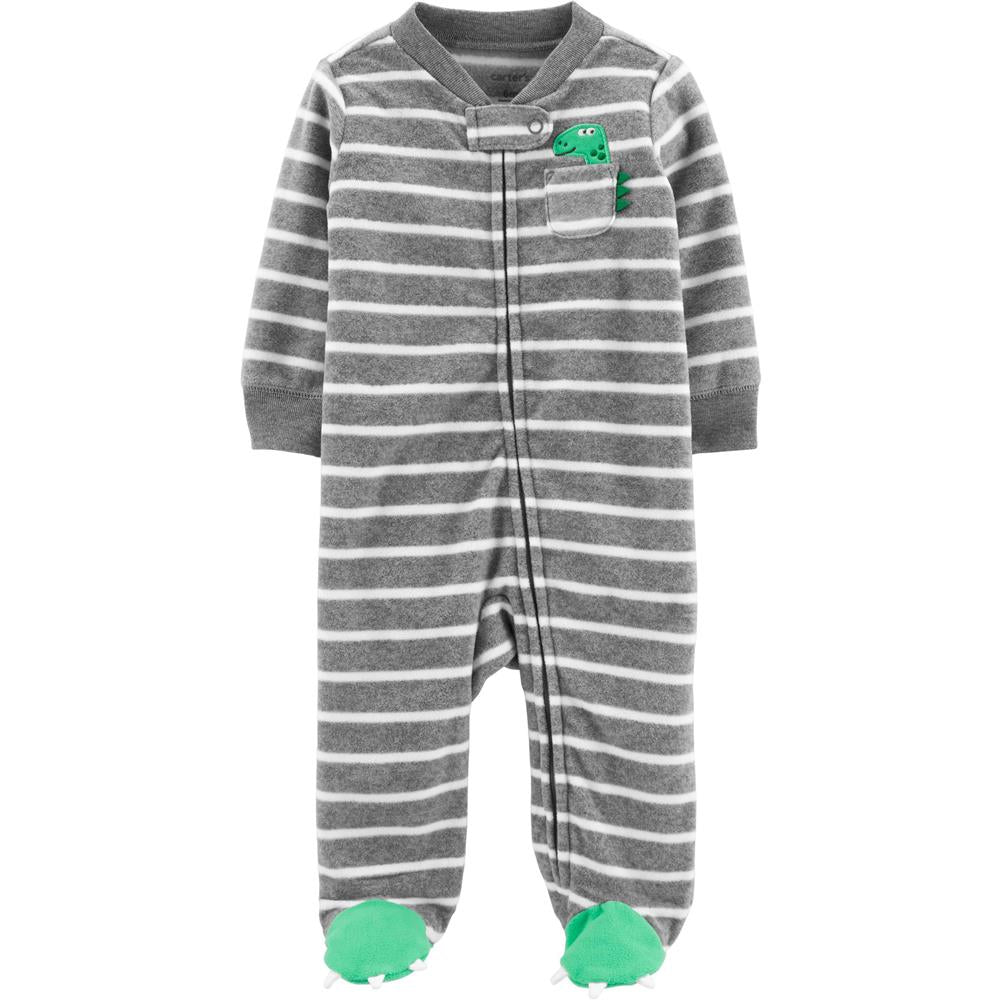 Carters Boys 0-9 Months Dinosaur Microfleece Sleep and Play