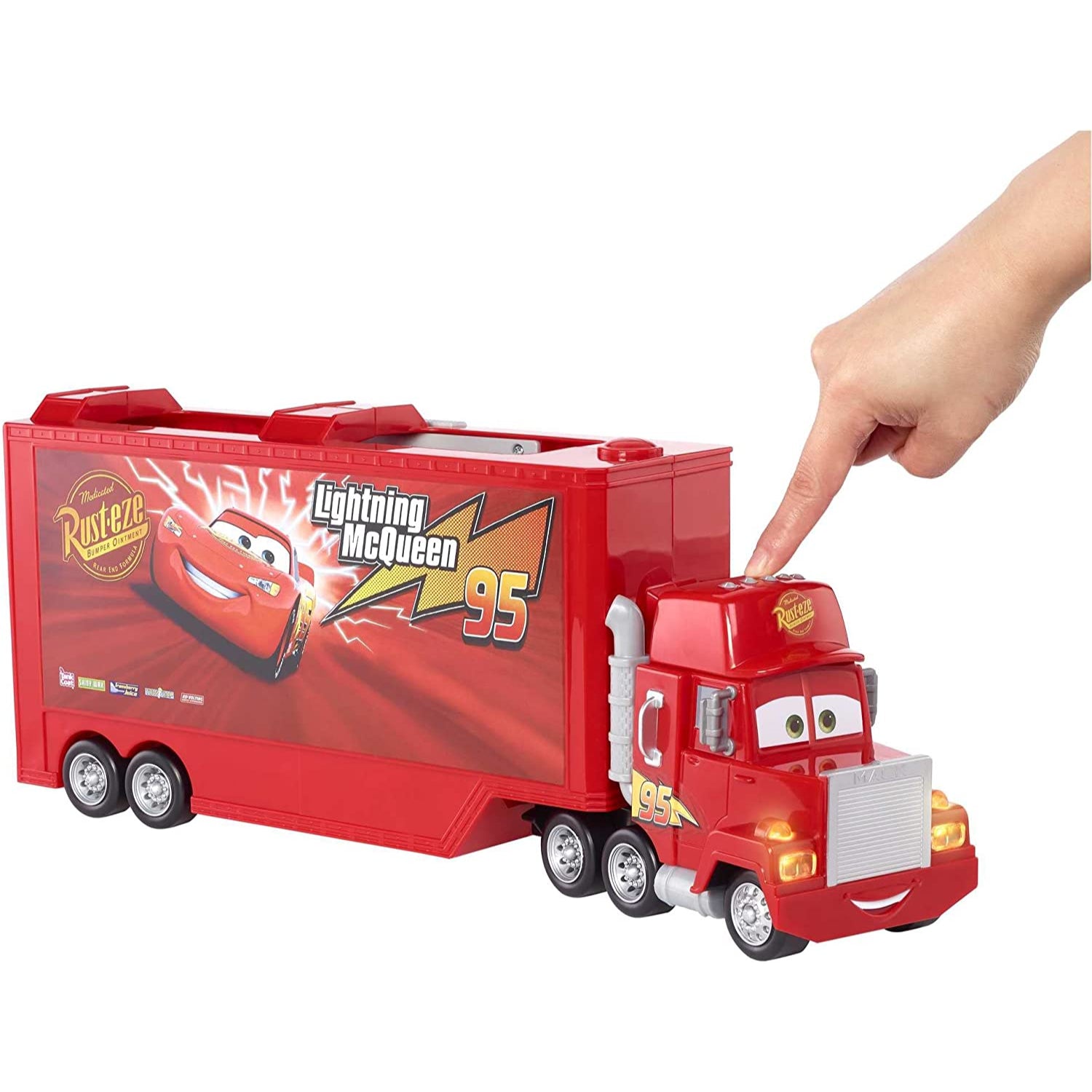 Mattel Disney Pixar Cars Track Talkers Chat & Haul Mack