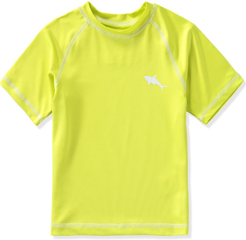 Big Chill Boys 2T-4T Shark Rash Guard Short Sleeve