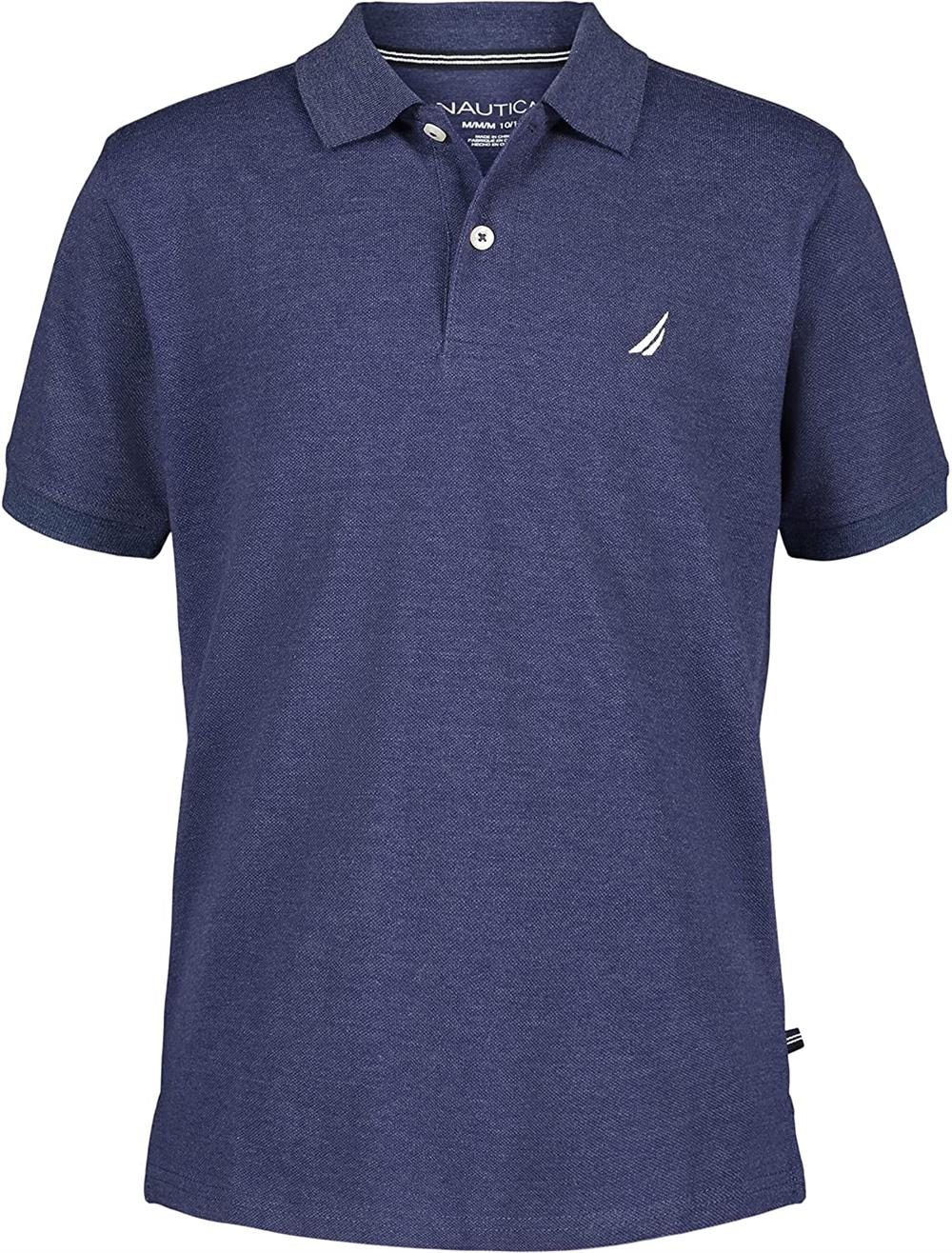 Nautica Boys 8-20 Short Sleeve Solid Polo