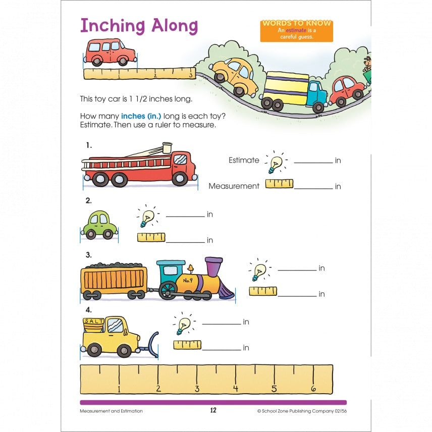 School Zone First Grade Scholar Workbook