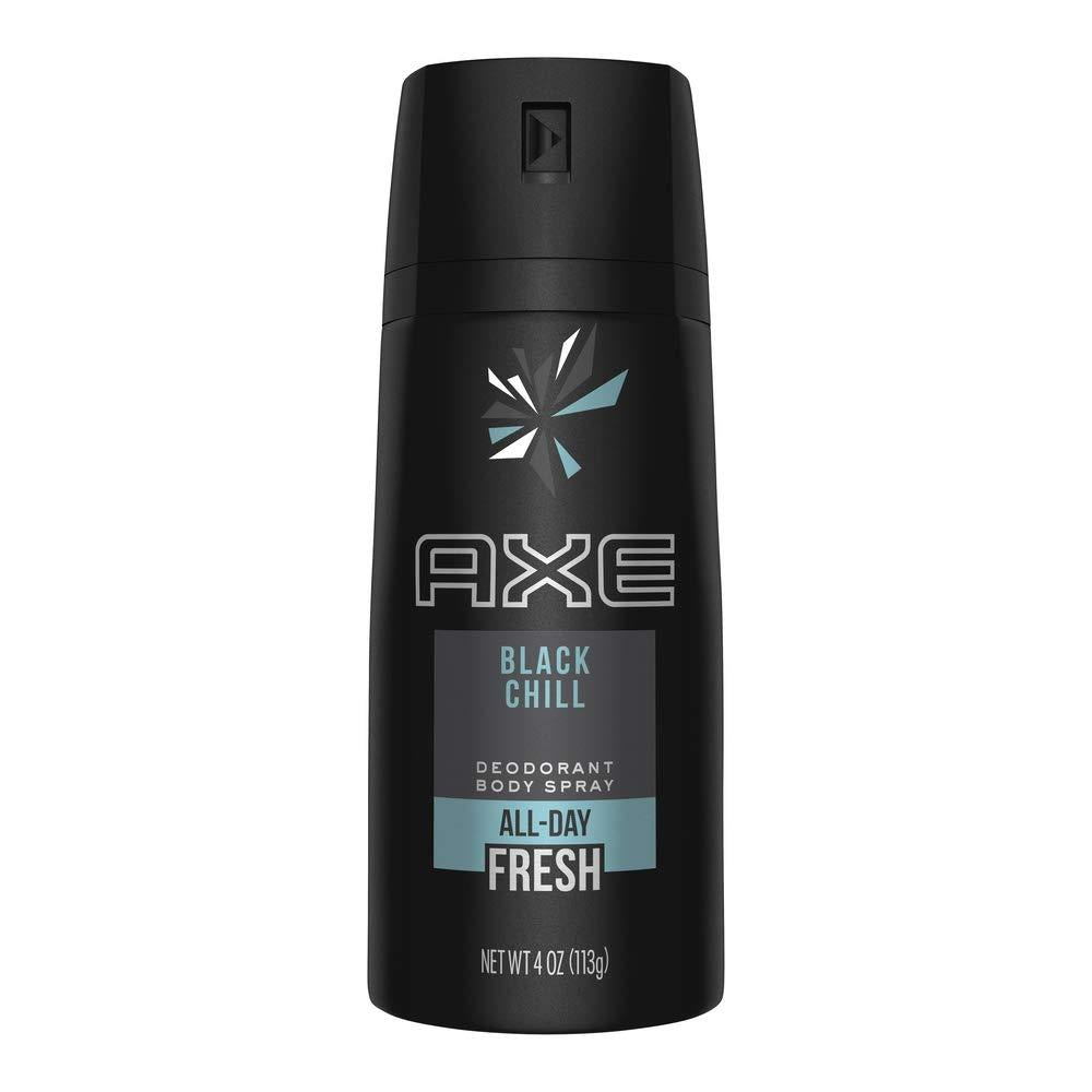 Axe Black Chill Body Spray, 4oz