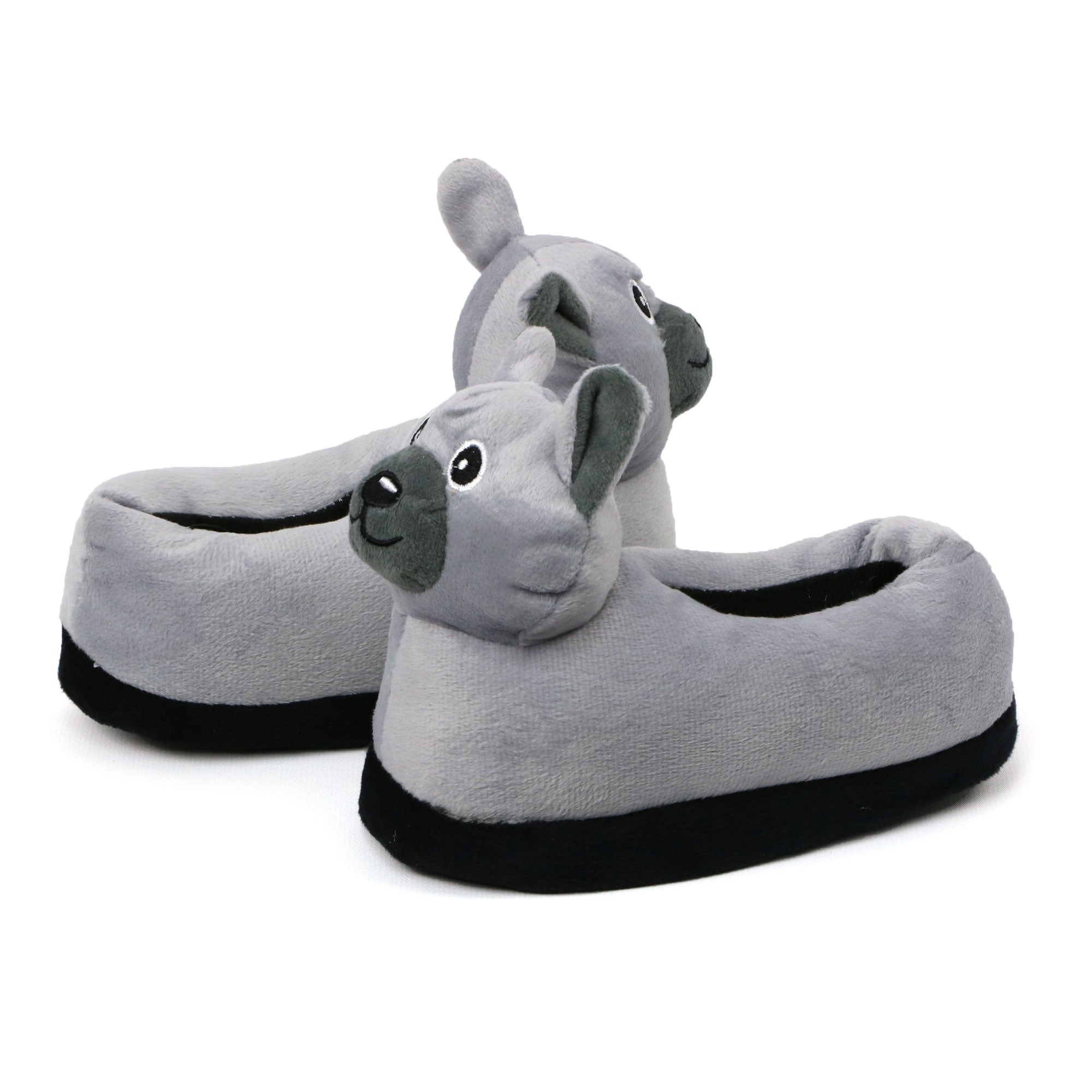 Zac & Evan Boys 2T-4T Animal Plush Slipper