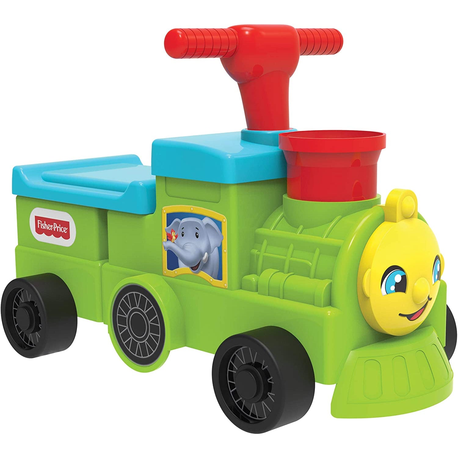 Fisher-Price Ride On for Kids and Baby Tootin’ Train Ride-On