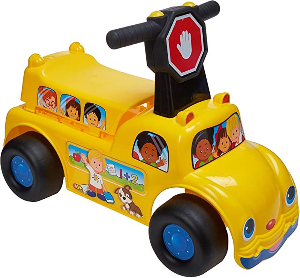 Fisher Price School Bus Push N' Scoot Ride-on