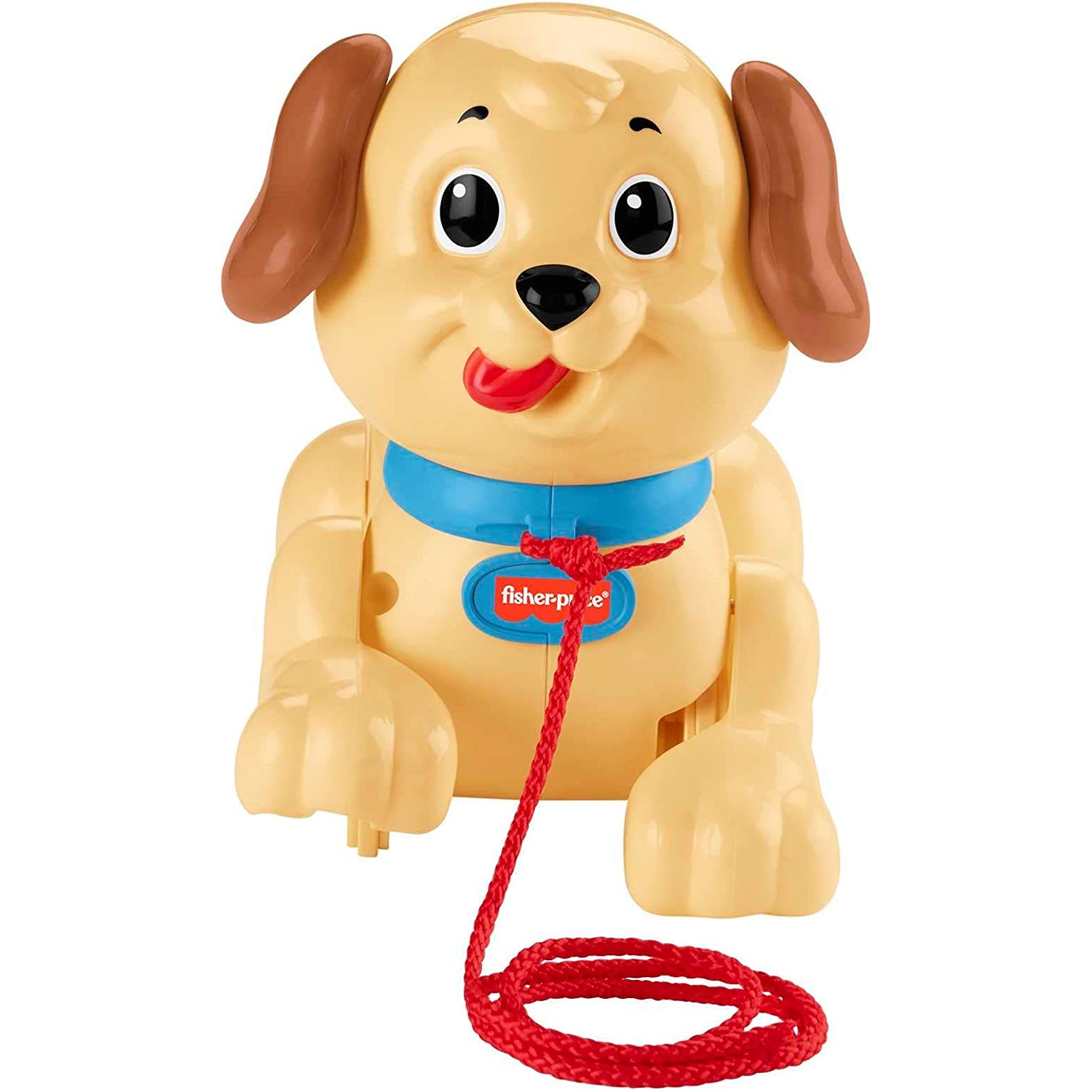 Fisher Price Lil' Snoopy, dog-themed pull toy for walking infants and toddlers