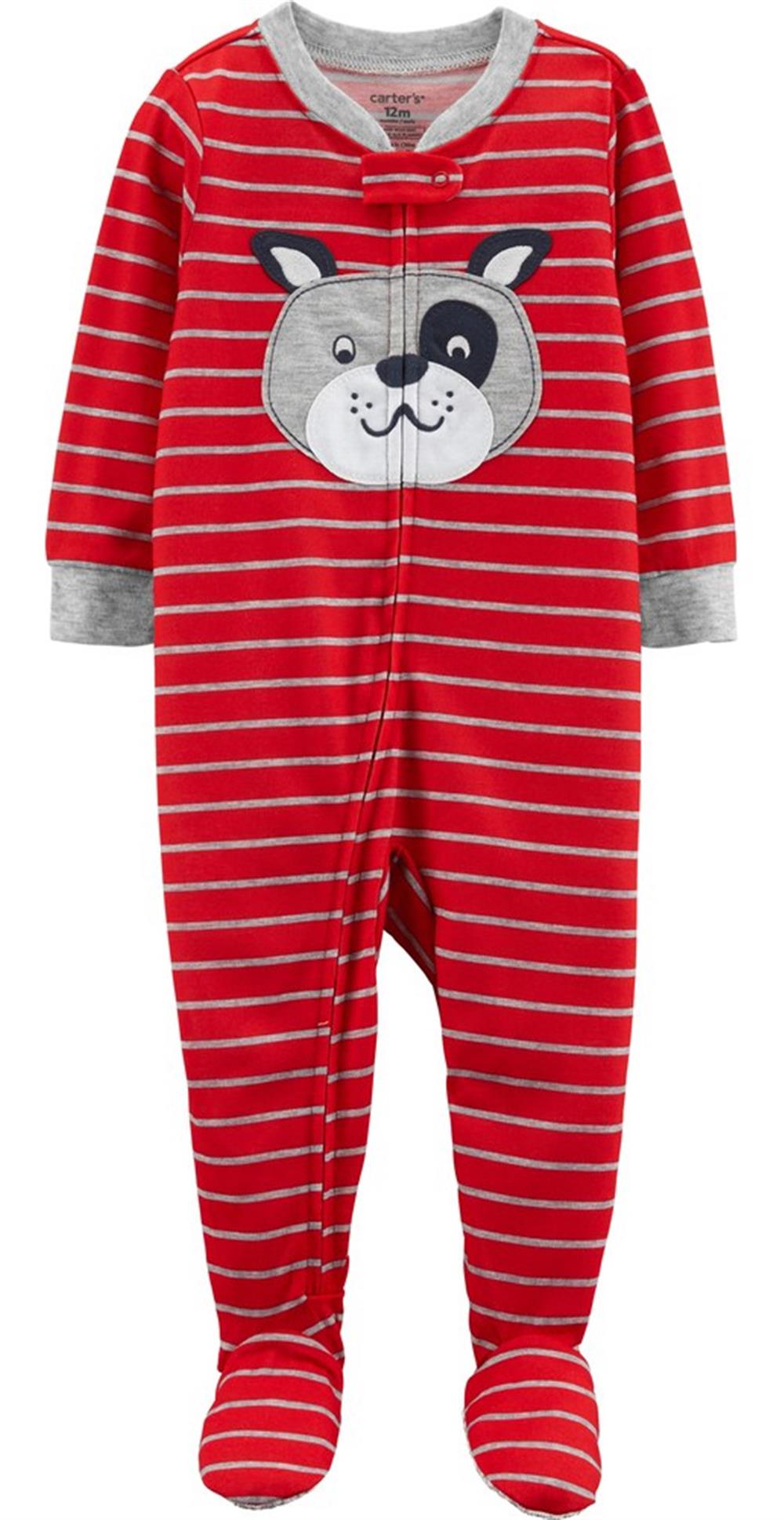 Carters Boys 2T-5T Puppy Stripe Sleeper