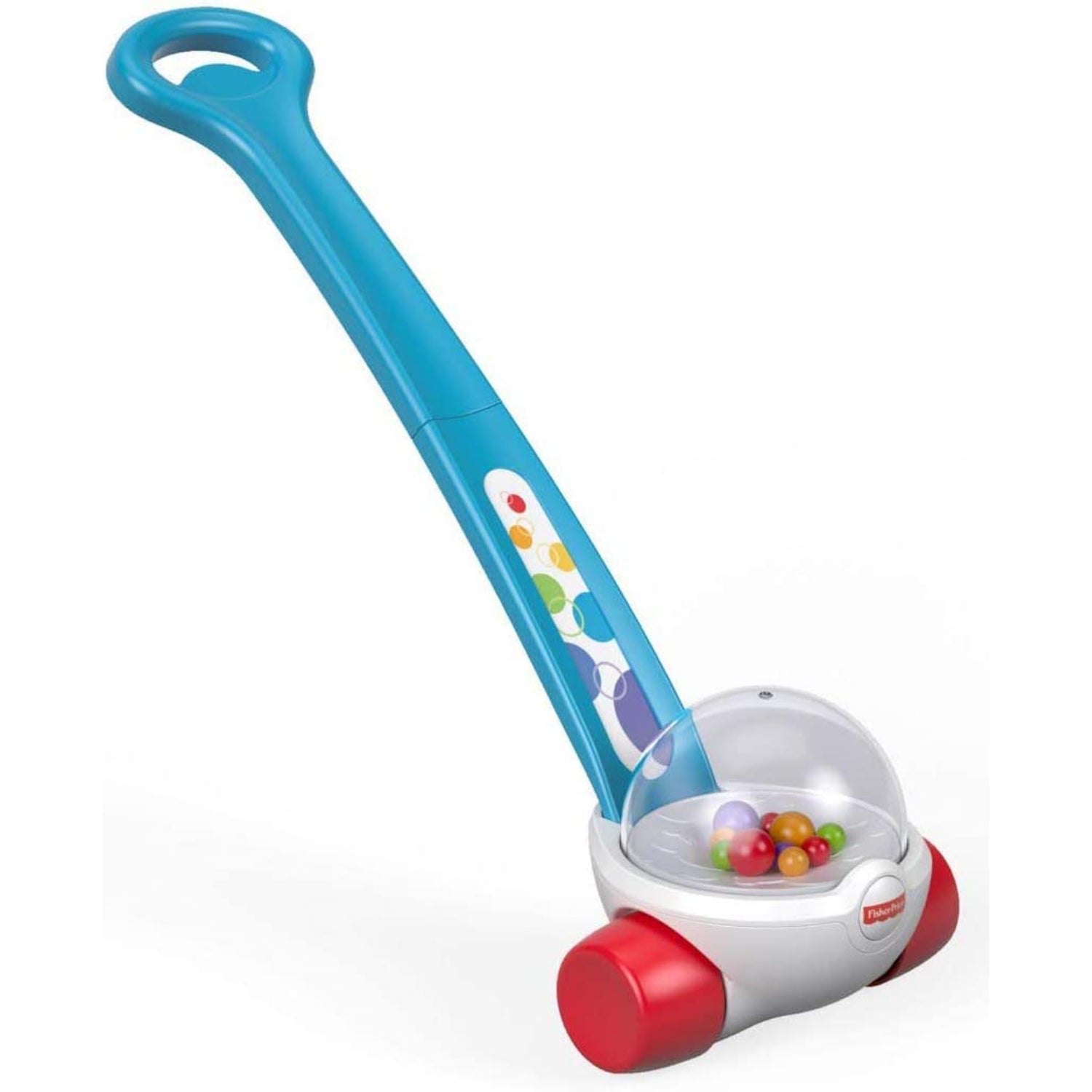 Fisher Price Corn Popper Baby Toy, Toddler Push Toy with Ball-Popping Action for 1 Year Old and Up,