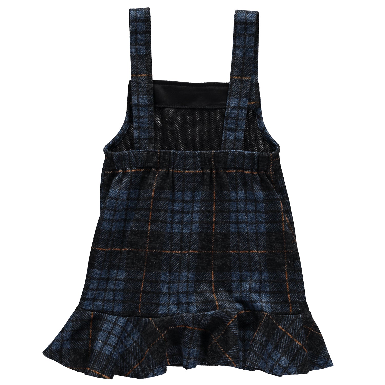 Bonnie Jean Girls 4-6X Flounce Plaid Jumper Set