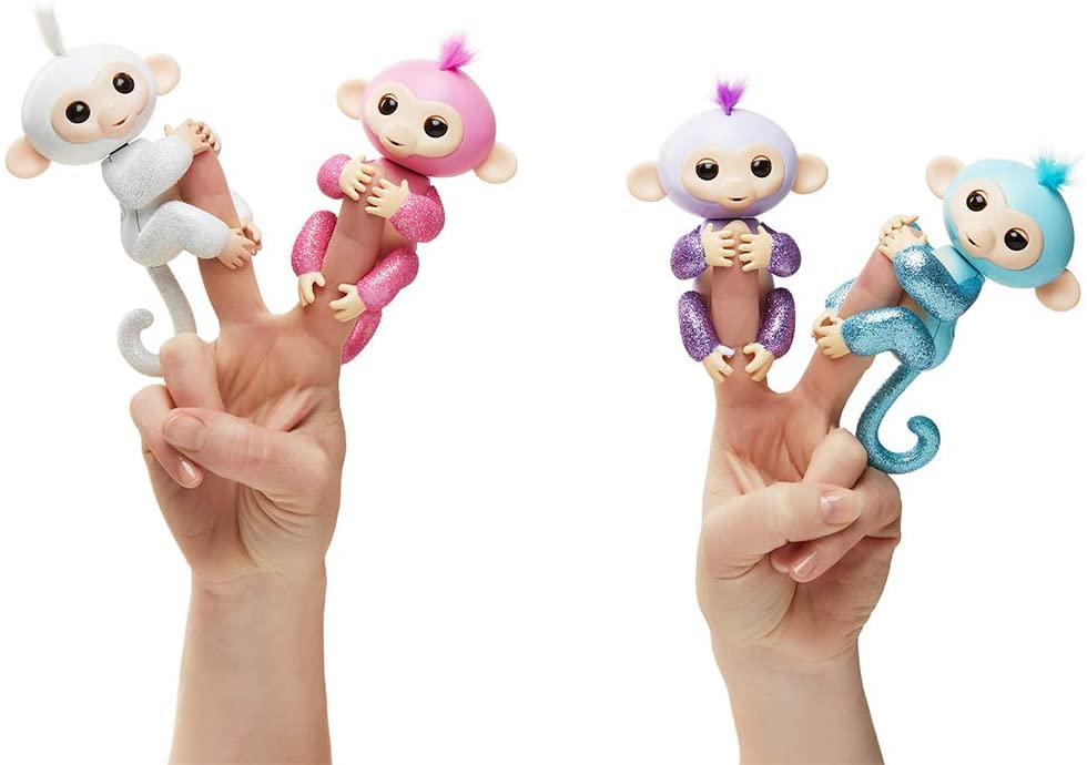 Fingerlings Rose Glitter Monkey