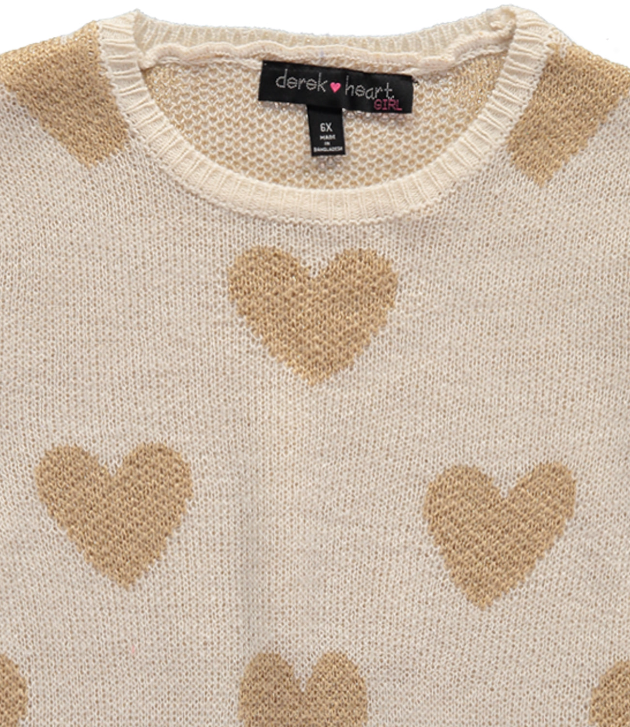 Derek Heart Girls 2T-4T Sweater Dress with Matching Scrunchie