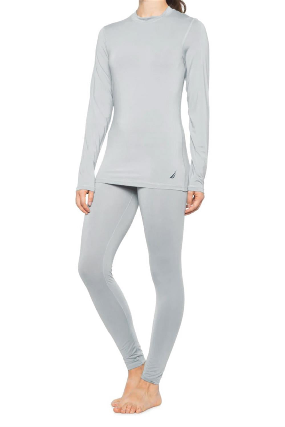 Nautica Womens Long Sleeve Thermal Base Layer Set