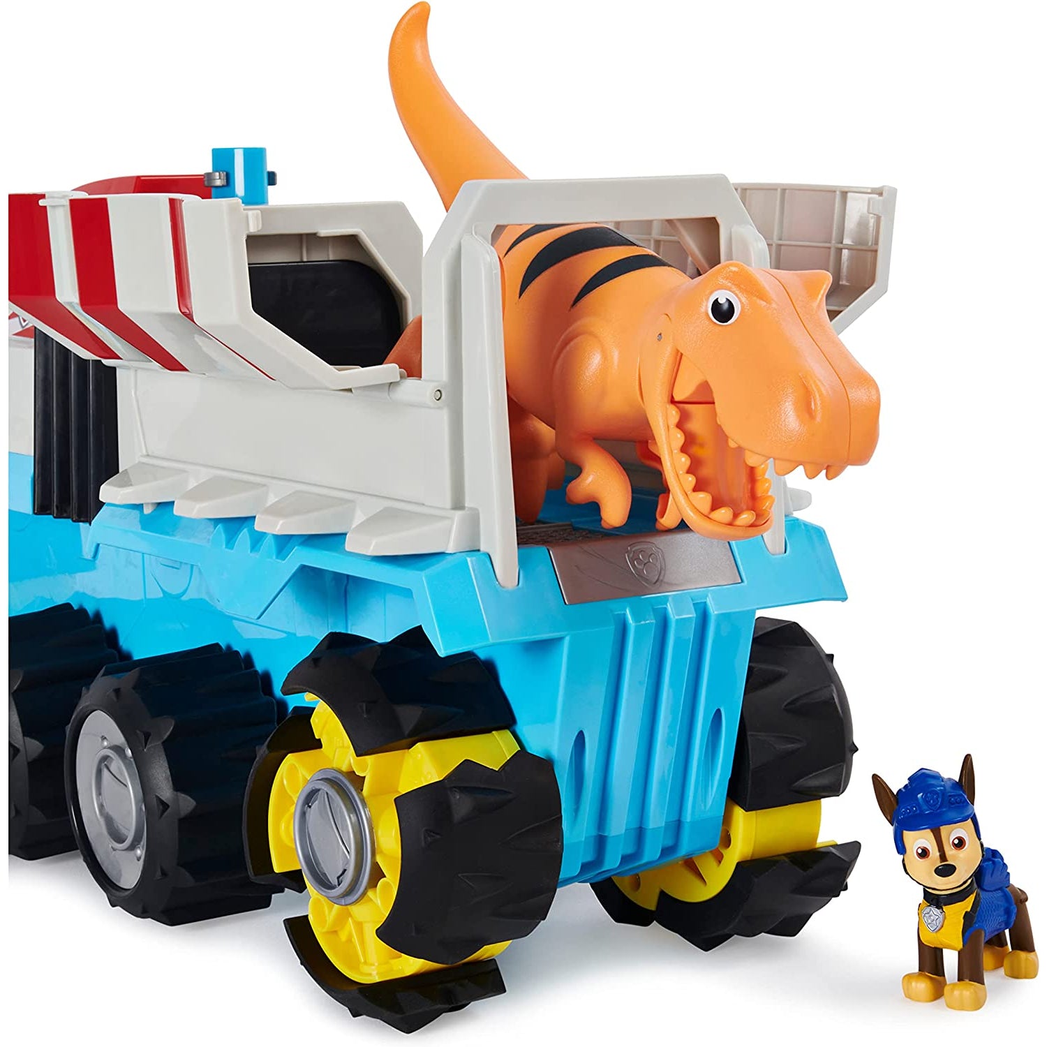 Paw Patrol Dino Patroller Motorized Vehicle with 3 Exclusive Bonus Action Figures